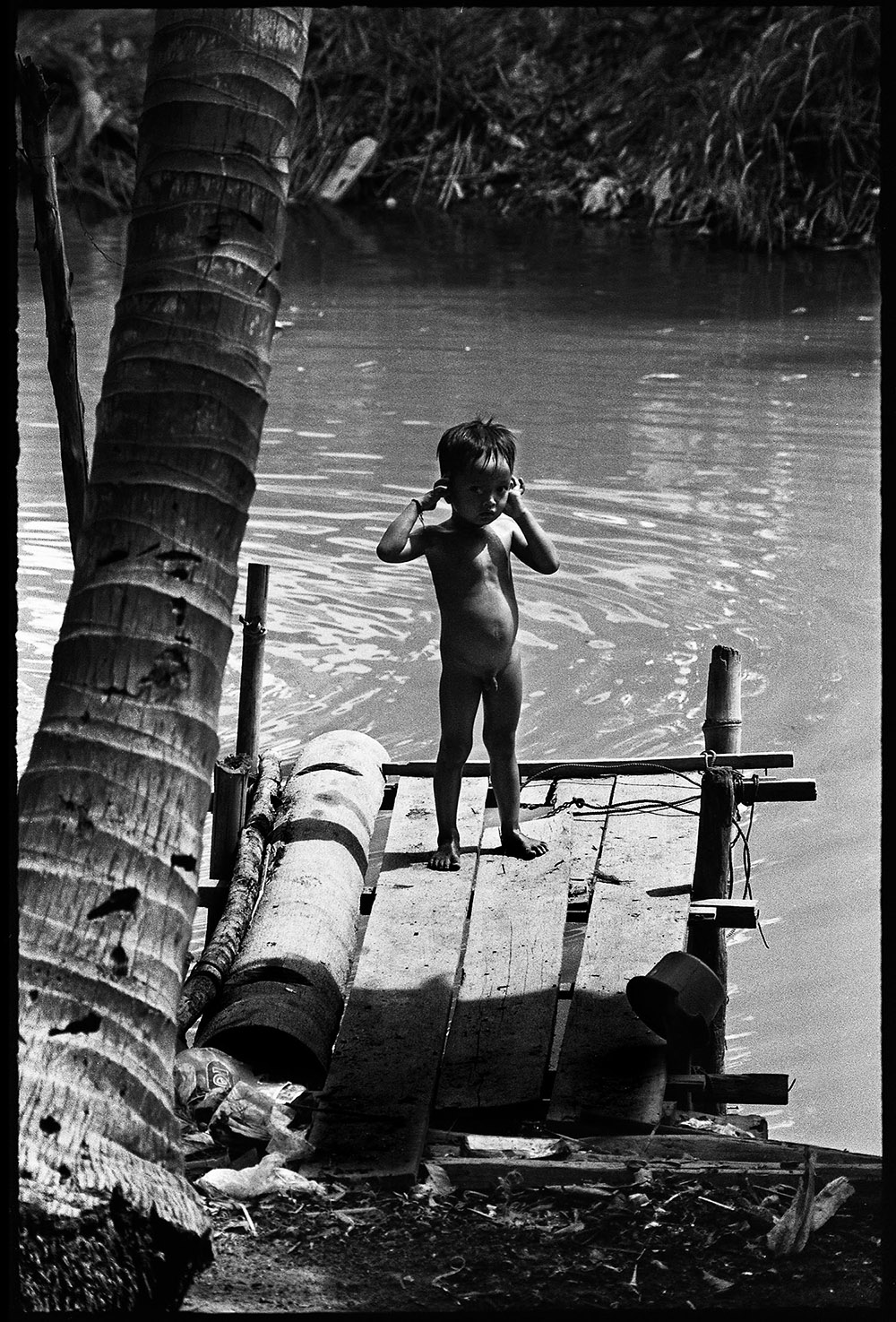 Nude of children in Ho Chi Minh City