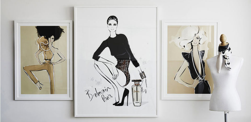 Fashion House: Illustrated Interiors from the Icons of Style